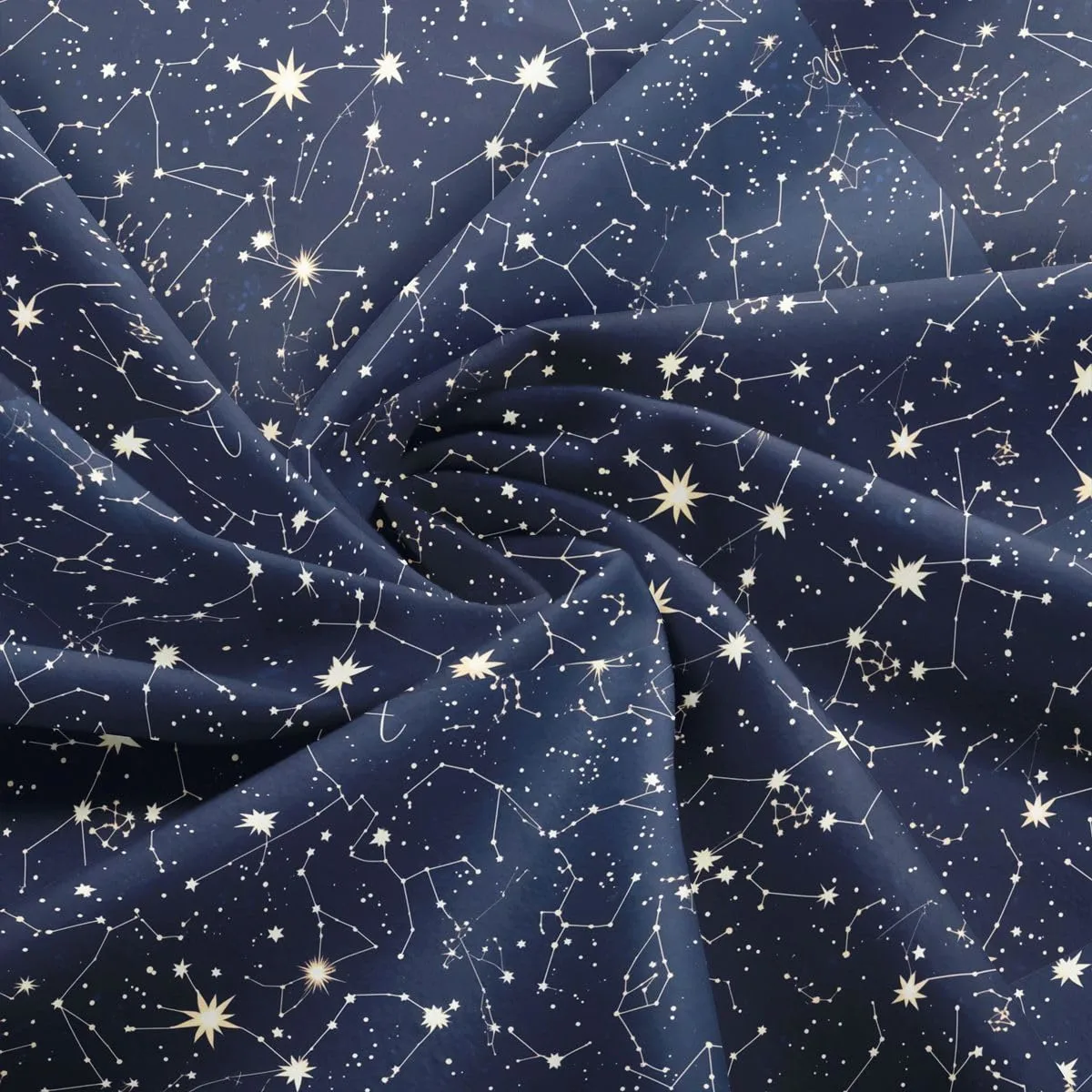 jejeloiu Purple Galaxy Polyester Fabric by The Yard 1 Yard Kids