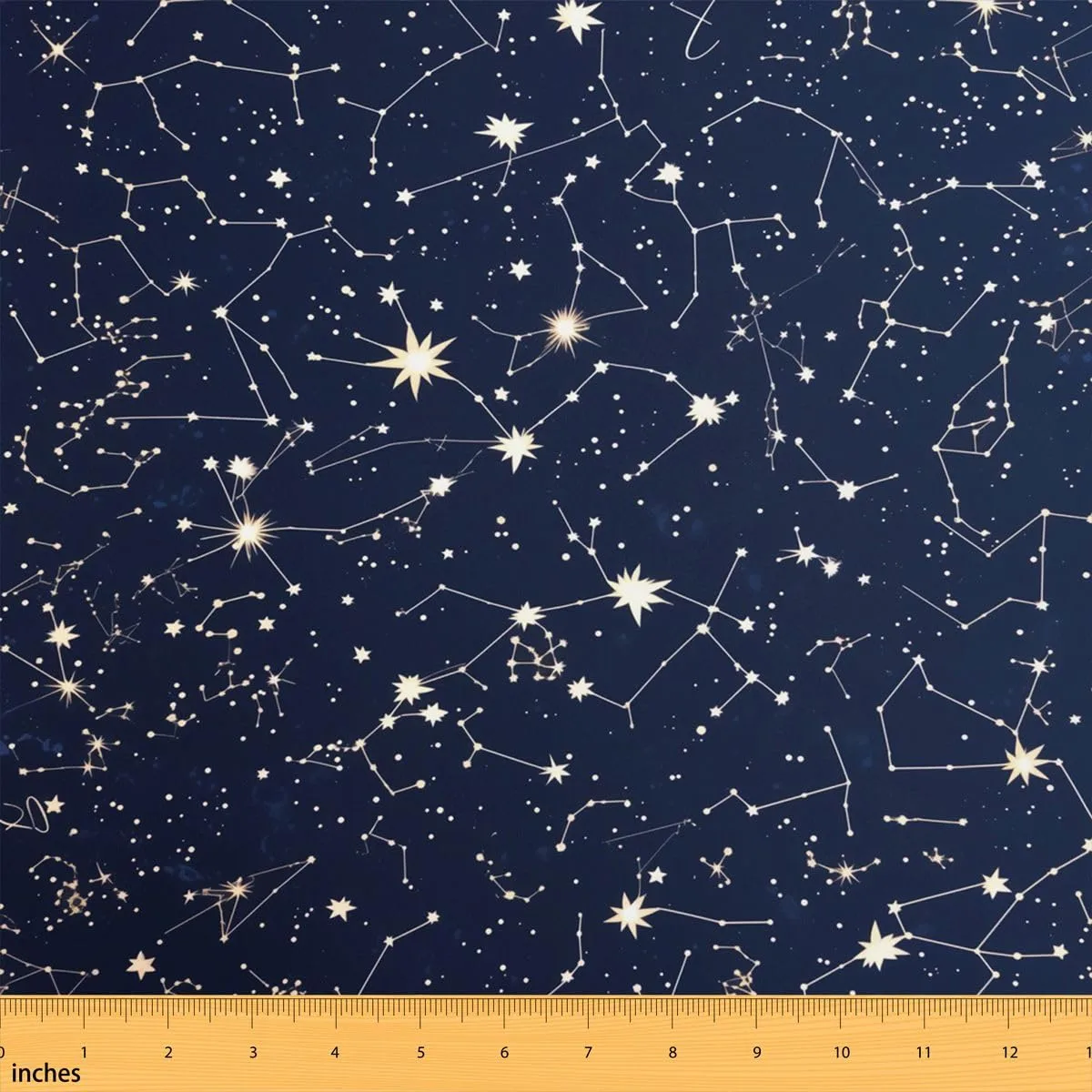 jejeloiu Purple Galaxy Polyester Fabric by The Yard 1 Yard Kids