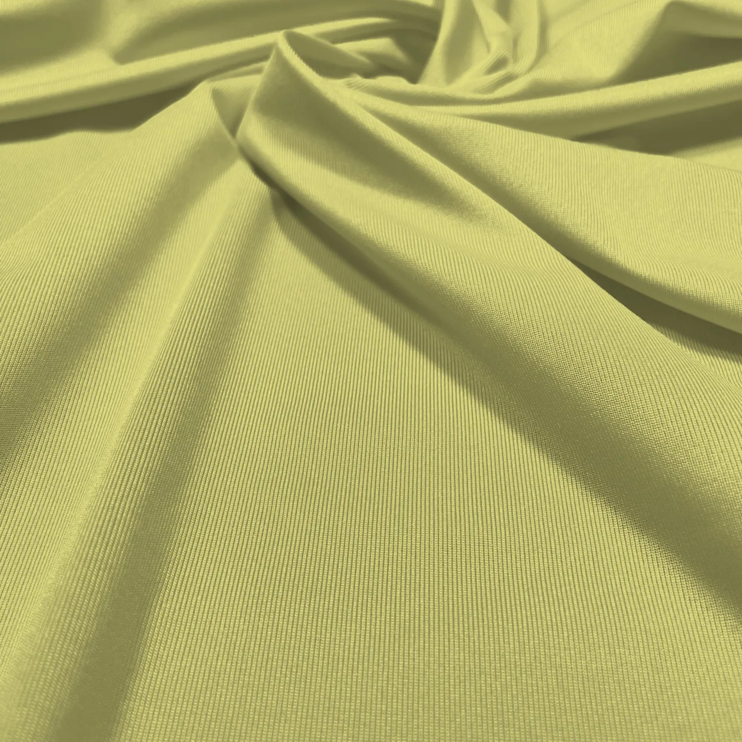 Moisture Wicking Single Jersey Knitted Fabric, Polyester and Spandex, 60" Wide, for Clothing, Crafts, Home Decor, Upholstery, Shirts, Pet Clothing (Fun Yellow, 1 Yard)