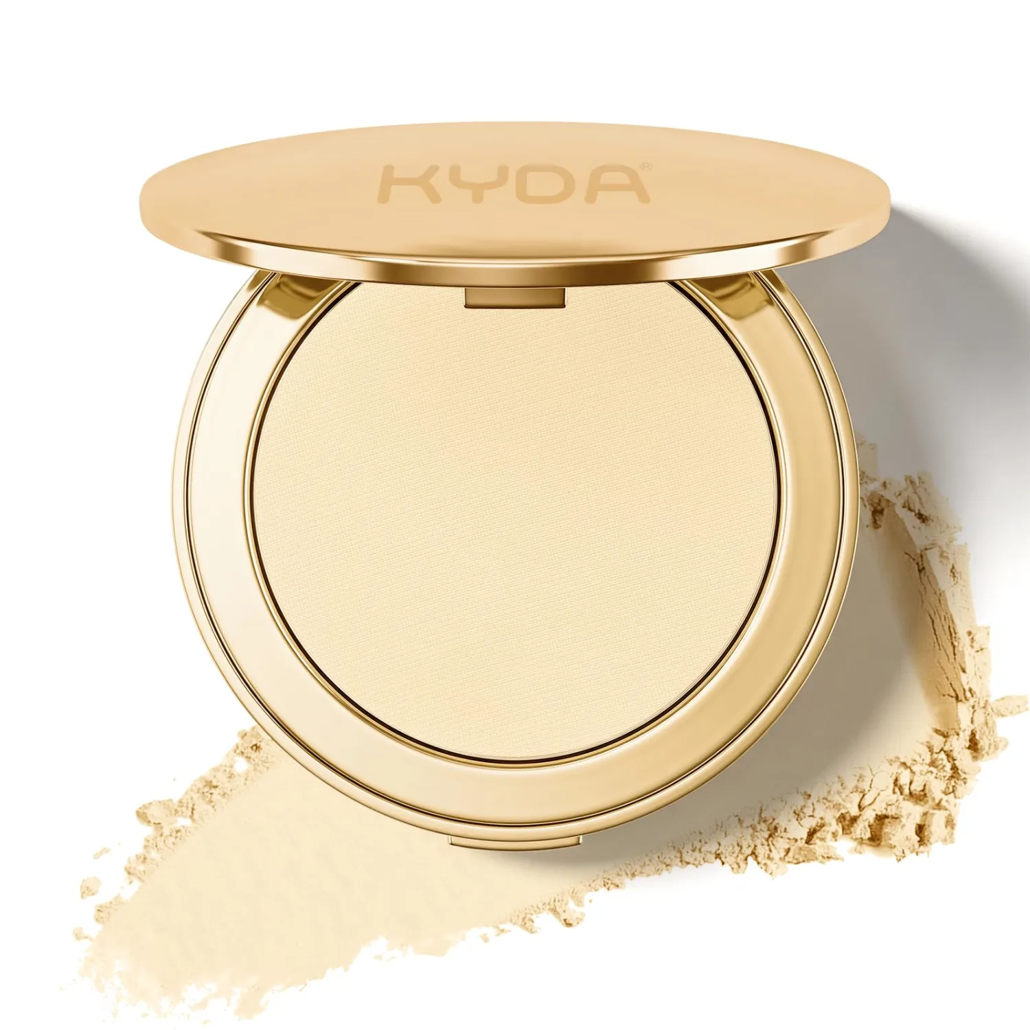KYDA Flawless Finish Pressed Powder, Oil Control Matte Face Setting Powder