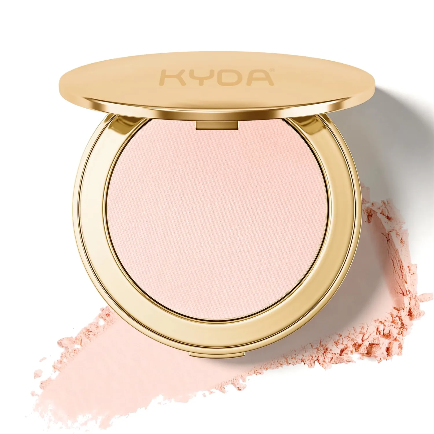 KYDA Flawless Finish Pressed Powder, Oil Control Matte Face Setting Powder