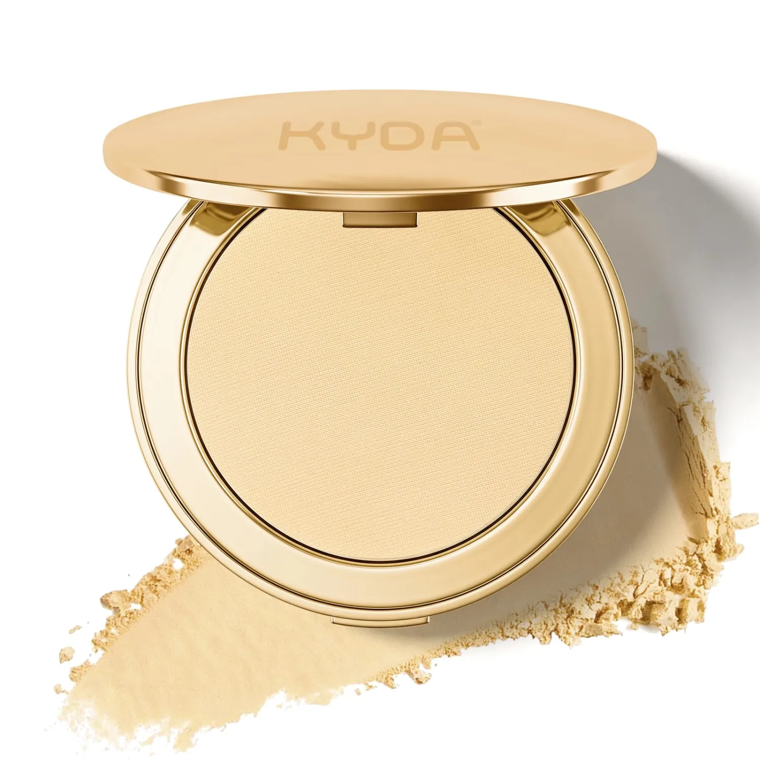 KYDA Flawless Finish Pressed Powder, Oil Control Matte Face Setting Powder
