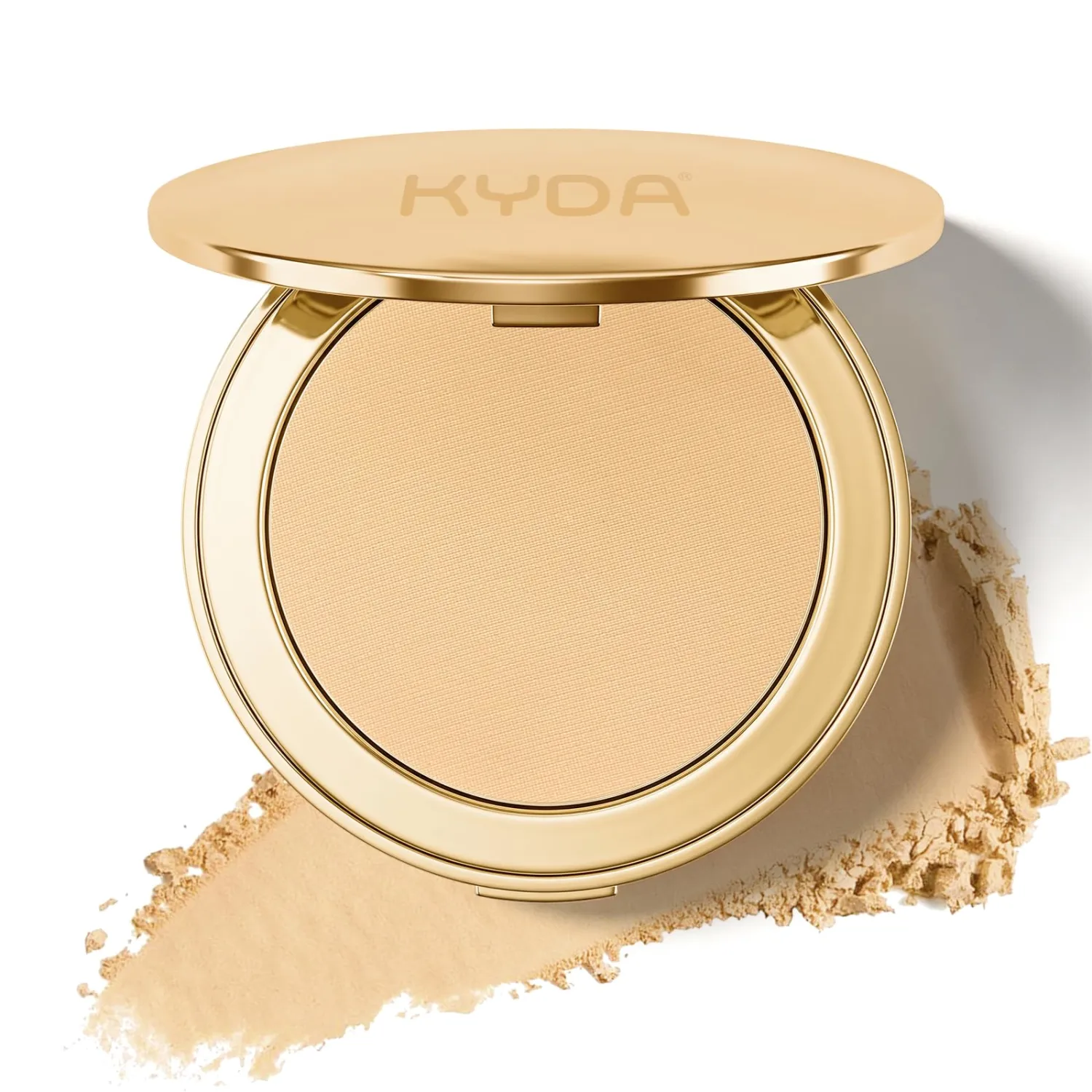 KYDA Flawless Finish Pressed Powder, Oil Control Matte Face Setting Powder
