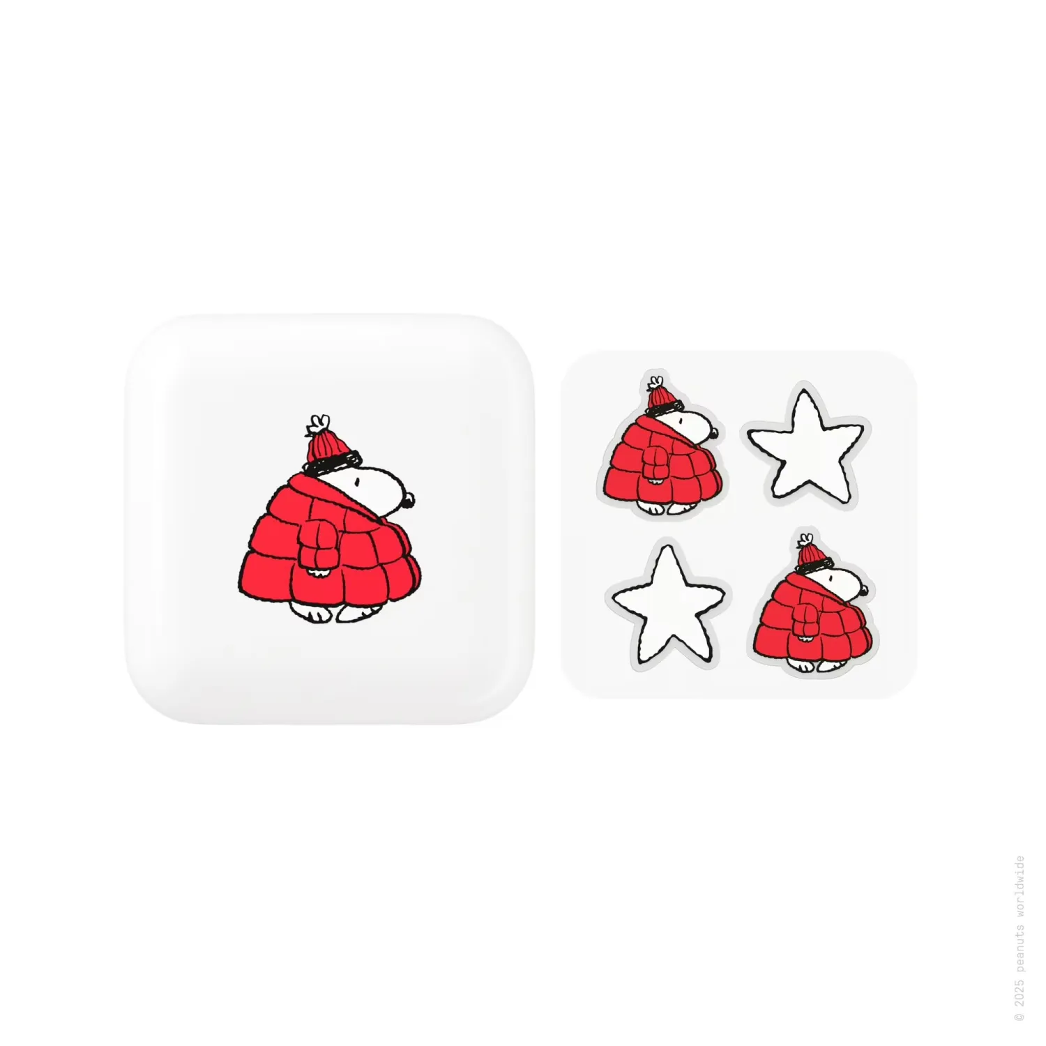 Starface Hydro-Star® Red Snoopy Compact + Hydrocolloid Pimple Patch, 32 ct