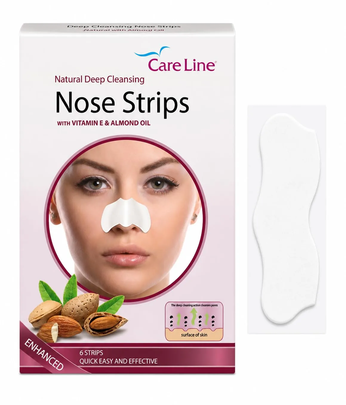 Nose Pore Strips - 6 Count (Natural)