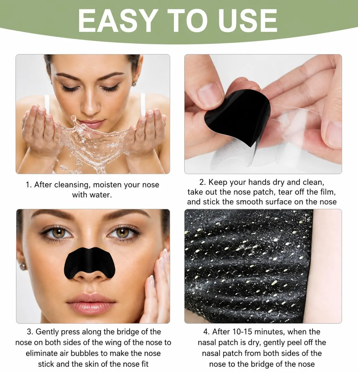 Nose Pore Strips - 6 Count (Natural)