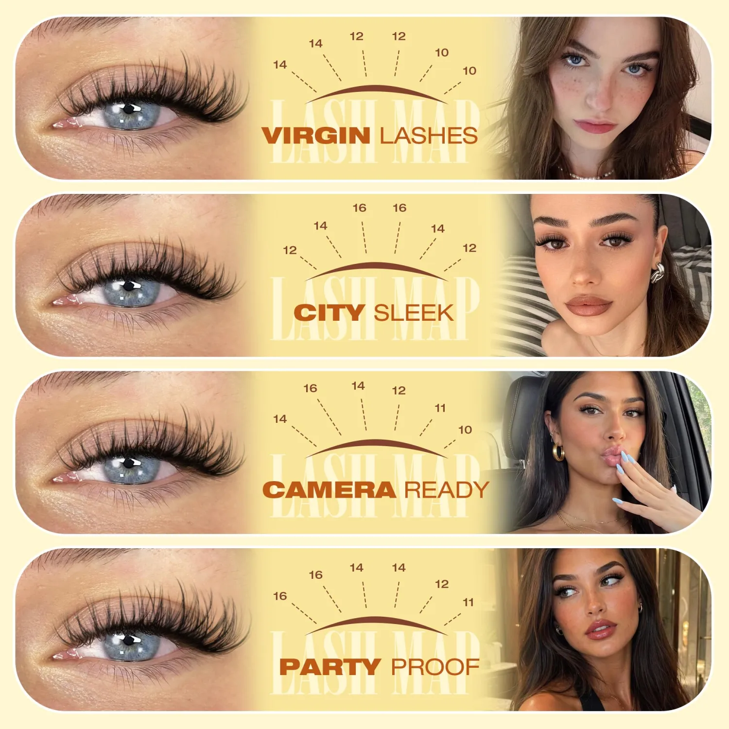 Wispy Lash Clusters Fluffy Cluster Eyelash Extensions D Curl Eye Lashes