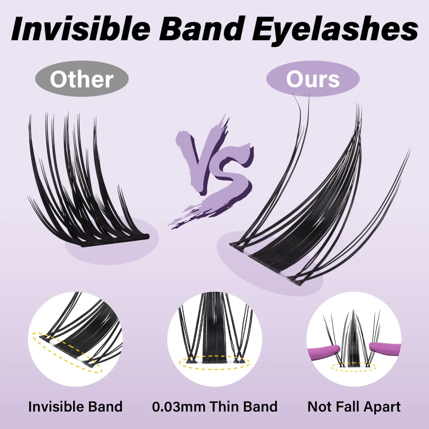 B&Q Fairy Lash Clusters - DIY Manga Lashes at Home for Beginner