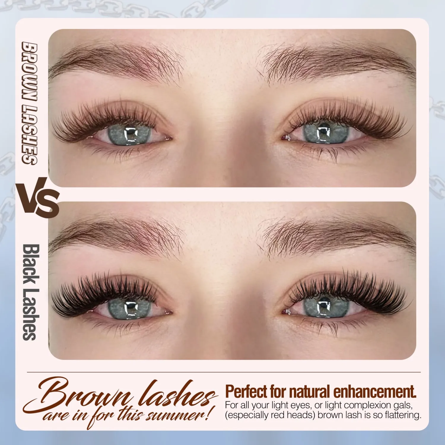 Mavphnee Brown Lash Clusters Dark Brown Eyelash Extensions Natural Cluster Lashes CC-Curly Pestañas Postizas Wispy Individual Lash Extensions 3D Lash 8-16MM Brown Eyelash Clusters 144PCS DIY at Home