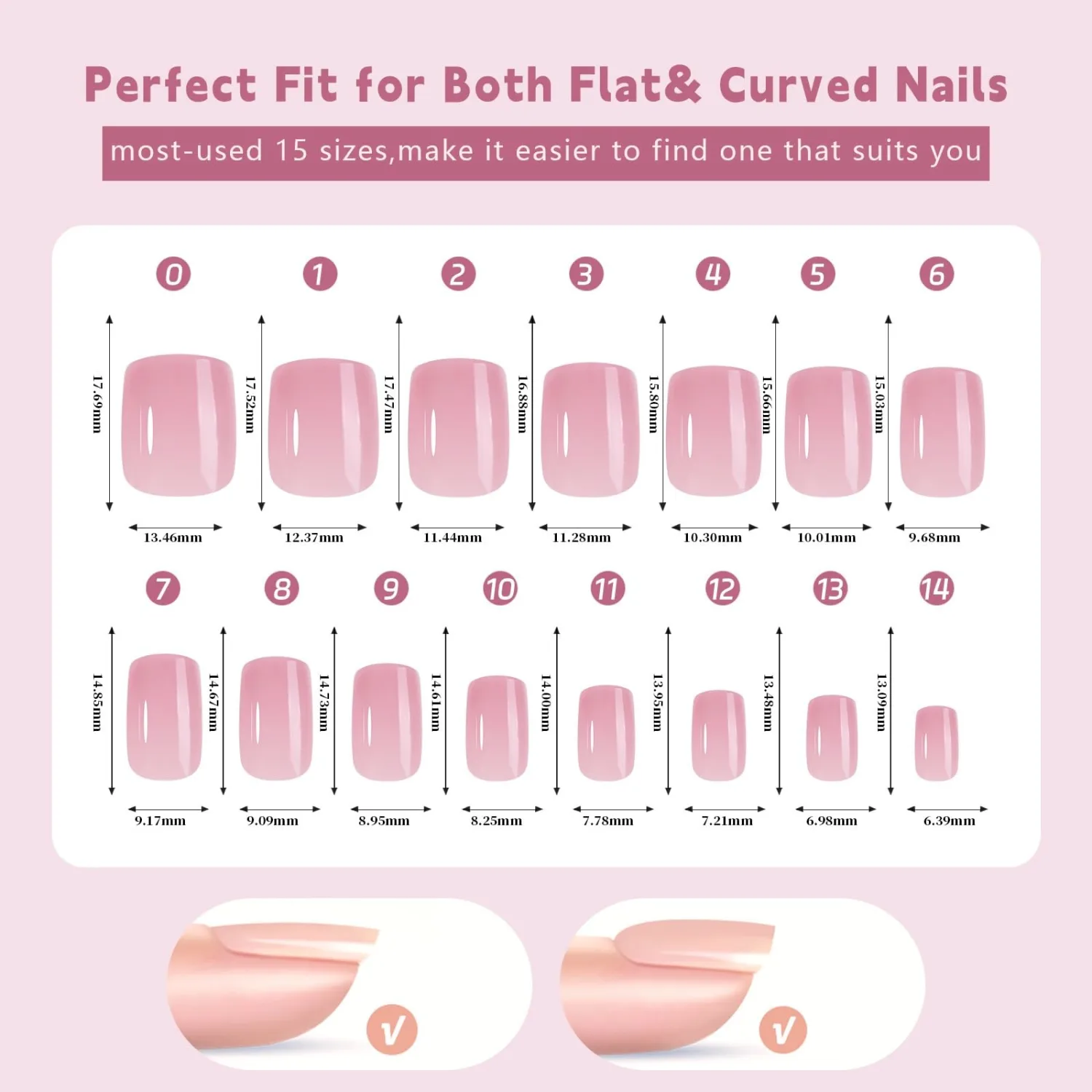 150 Pcs Black French Tip Press on Nails Short Square Fake Nails 3 IN 1 Soft Gel Tip Nails 15 Size Full Cover False Nails X-Coat Nail Tips Kit Short Coffin Acrylic Stick Glue on Nail for Women