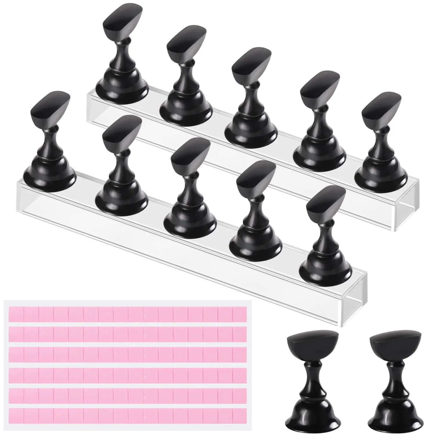 Etercycle Nail Stand Press On Nail Stands Nail Holder for Painting Nails