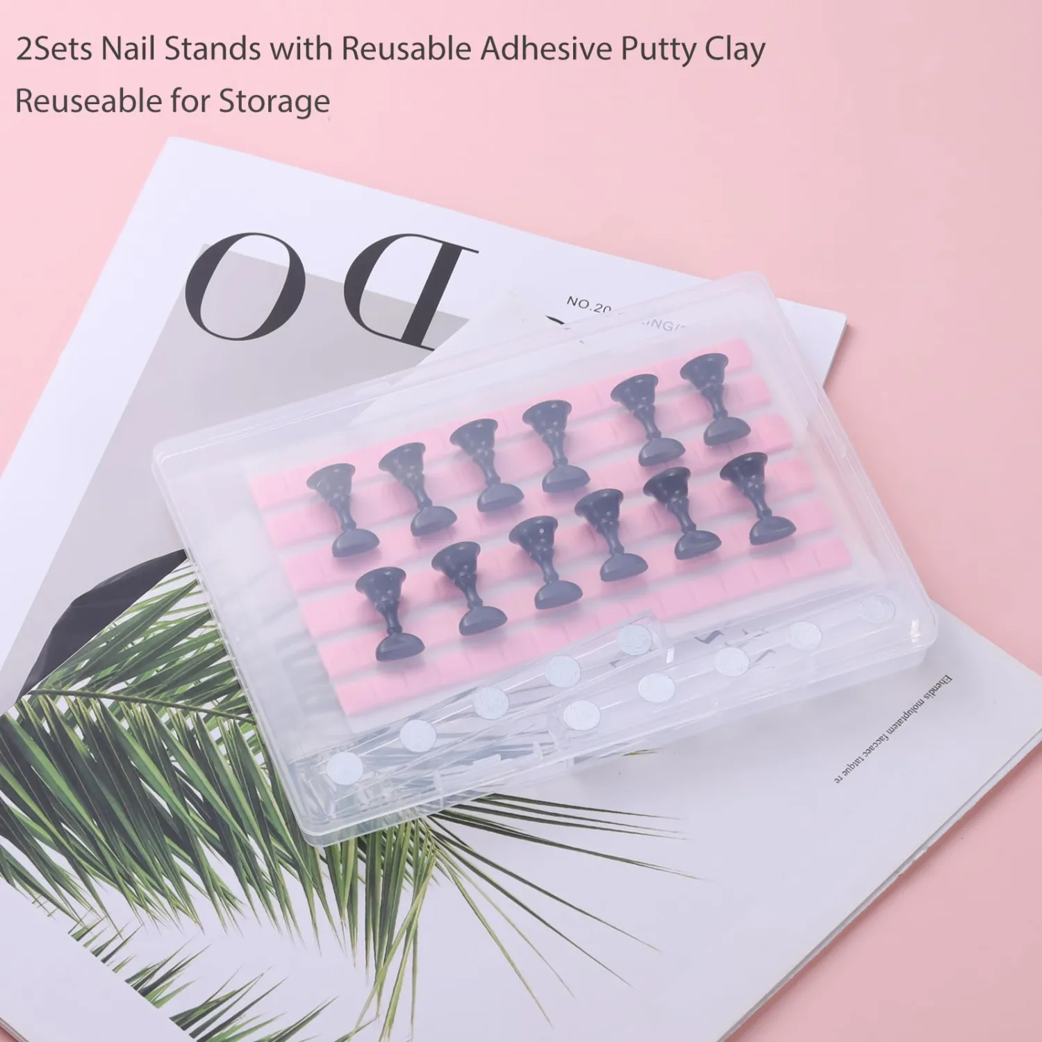 Etercycle Nail Stand Press On Nail Stands Nail Holder for Painting Nails
