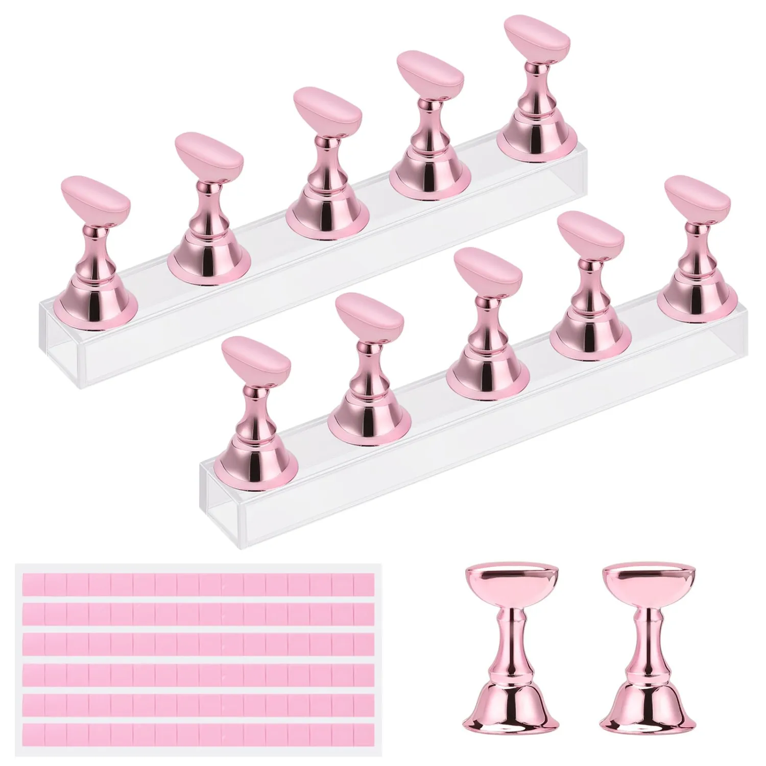 Etercycle Nail Stand Press On Nail Stands Nail Holder for Painting Nails