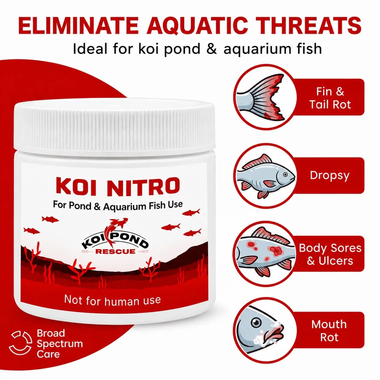 Koi Nitro for Koi Pond & Aquarium Fish Use (5 Gram)