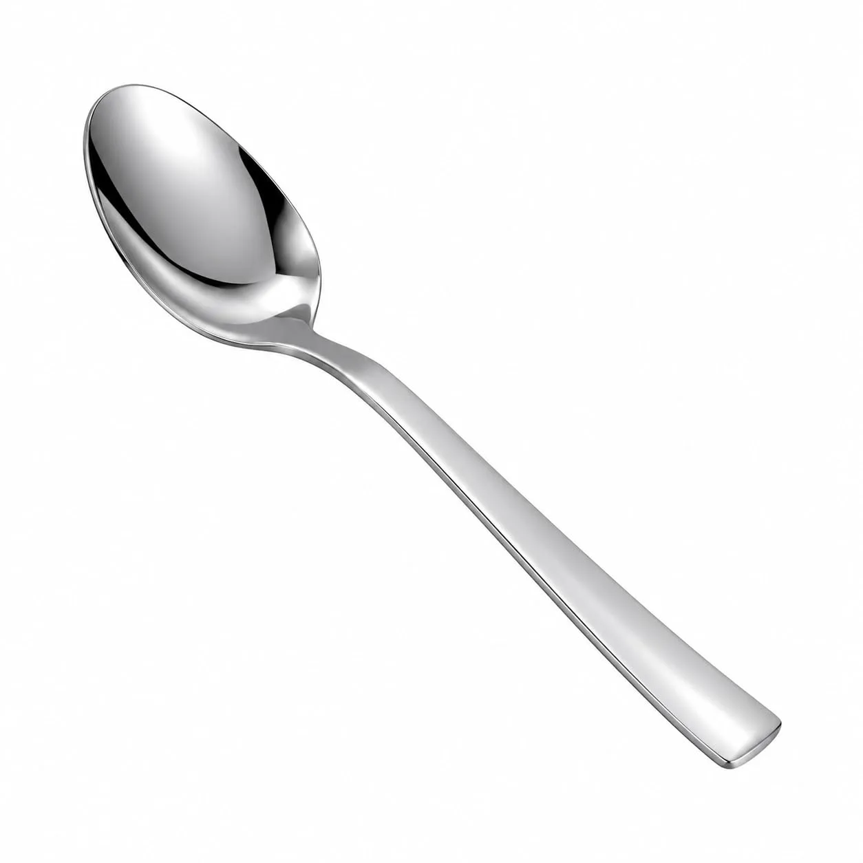 SANTUO 12-Piece Teaspoon Set, Stainless Steel Small Spoons, Mirror Polished Dishwasher Safe Tea Spoons for Coffee, Tea, Dessert, Ice Cream and Yogurt