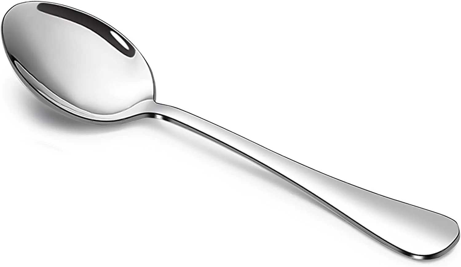 SANTUO Stainless Steel Teaspoon Set,12 Piece 6.7" Spoons Silverware,Dessert Spoons,Mirror Finish & Dishwasher Safe