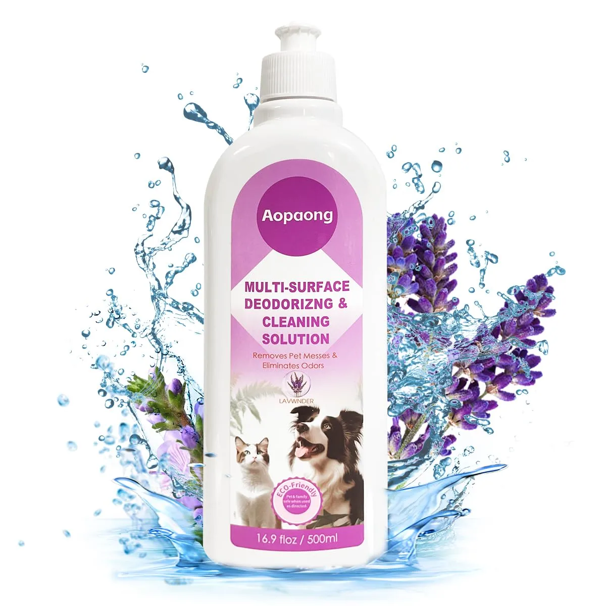 Floor Cleaning Solution for Robot Vacuum & Mop, Lavender