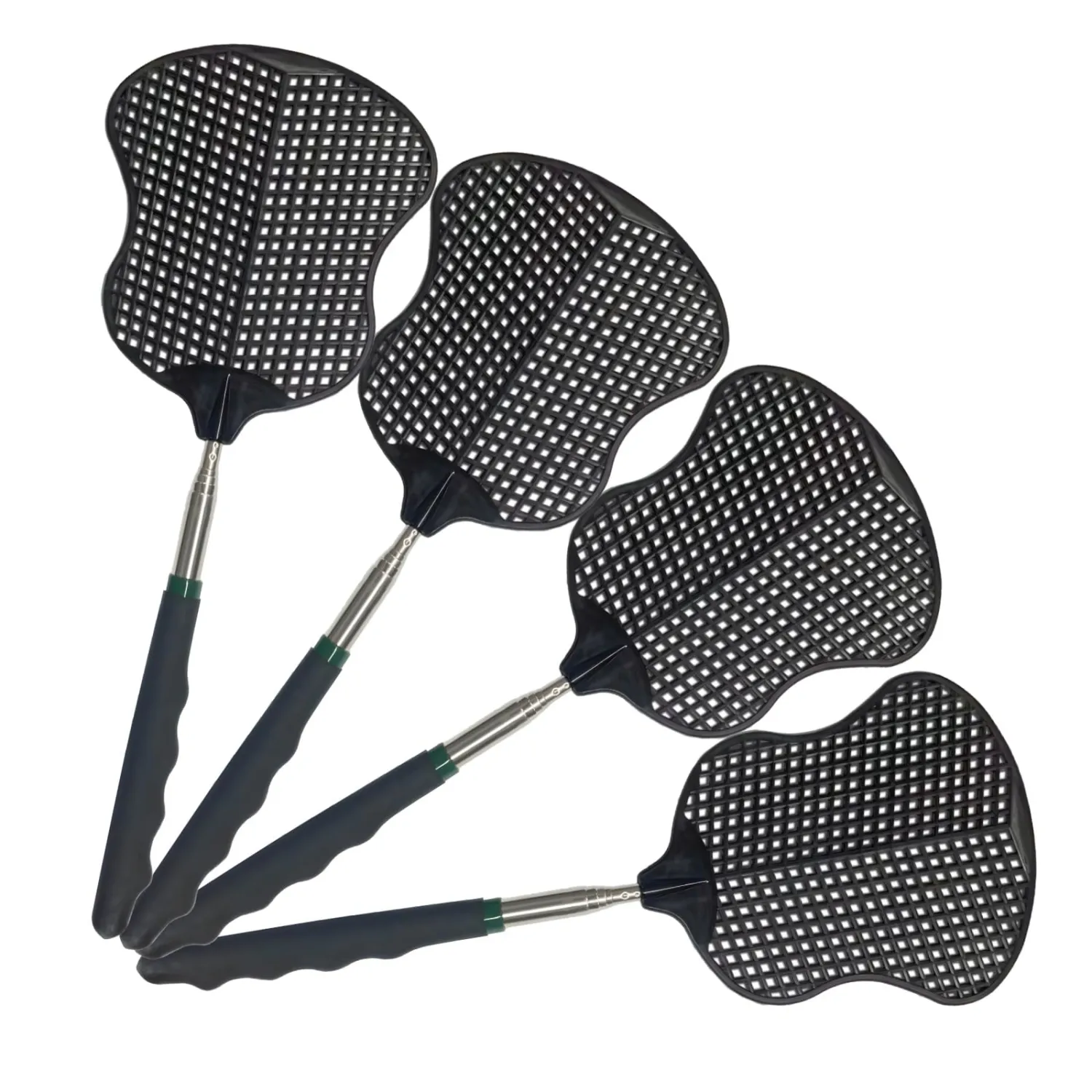 MYSTICHOME Fly Swatter 4 Pack Black