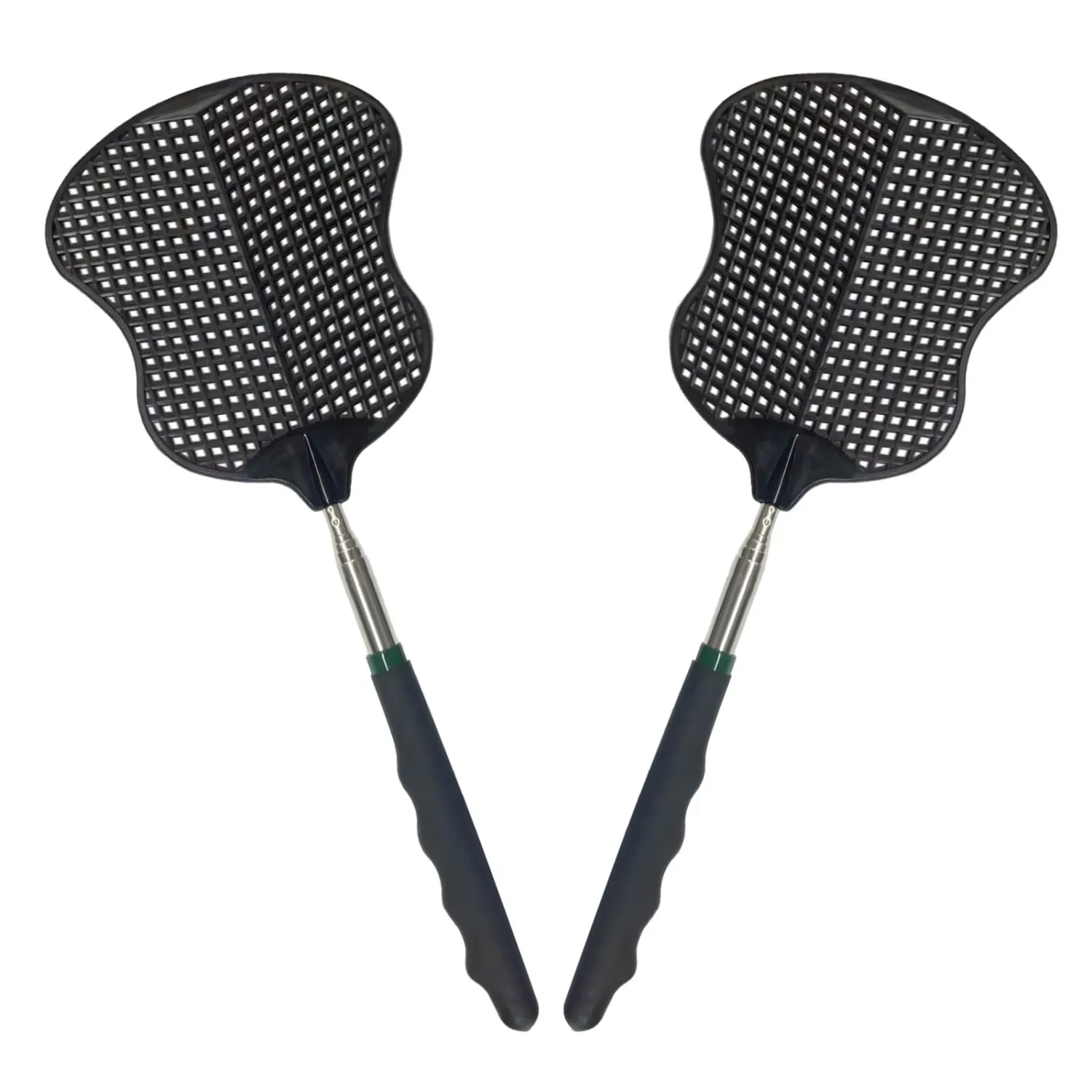 MYSTICHOME Fly Swatter 2 PCS,Black