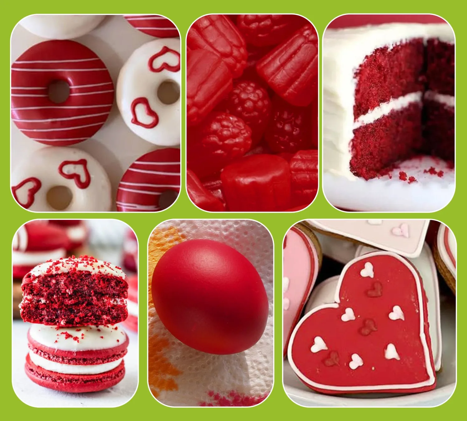 Red Velvet Food Coloring Liquid Set,70mlx3 Food Grade Vibrant Food Dye
