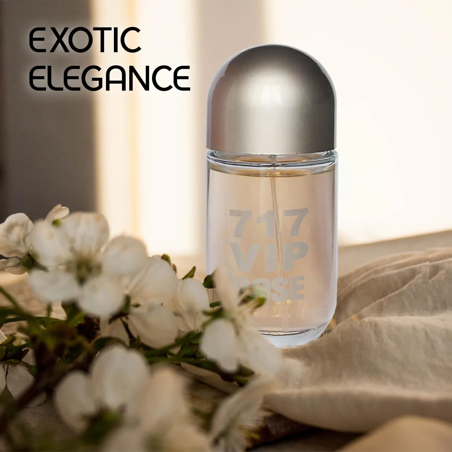AFLUXE 717VIP Rose Women's EDP, Sweet Irresistible Scent 3.4 Fl Oz