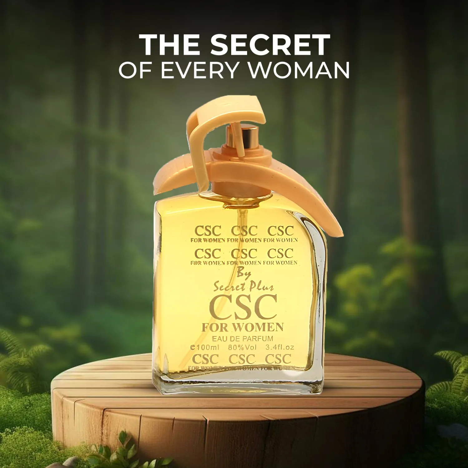 AFLUXE CSC Women's EDP, Sophisticated Versatile Fragrance 100ML