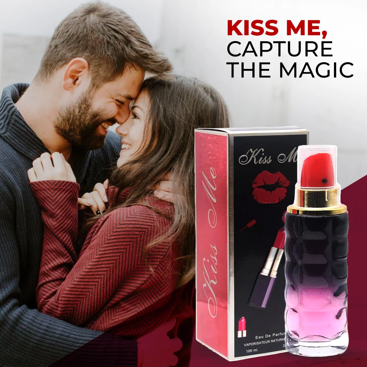 AFLUXE Kiss Women Perfume Body Sray Eau De Parfum – Flirty And Playful Fragrance With A Touch Of Elegance 100ML