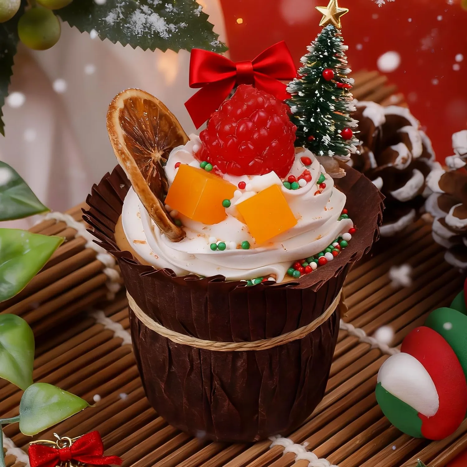Christmas Nonpareils Sprinkles - 4.6oz Edible 2mm Pearl Sprinkles