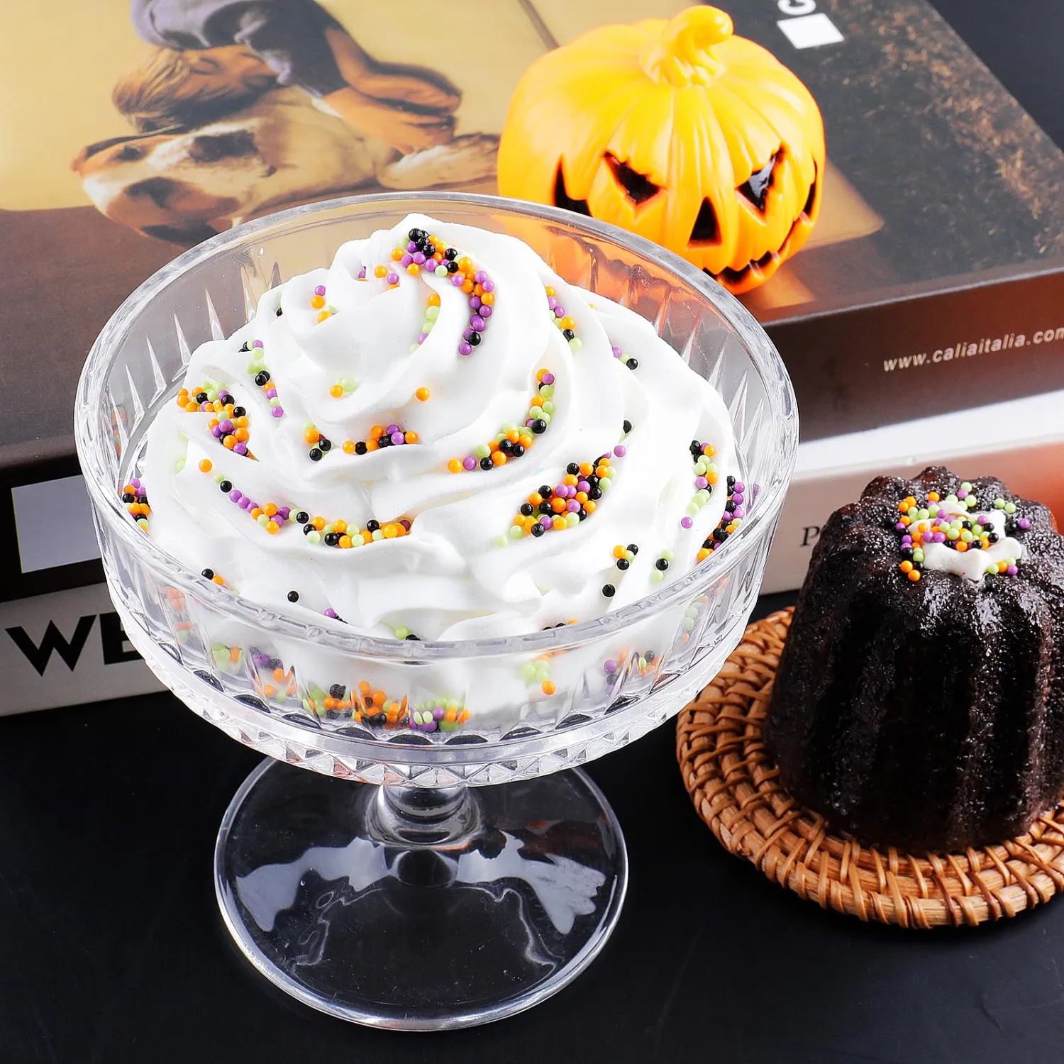 Halloween Nonpareils Sprinkles - 4.6oz Edible 2mm Pearl Sprinkles