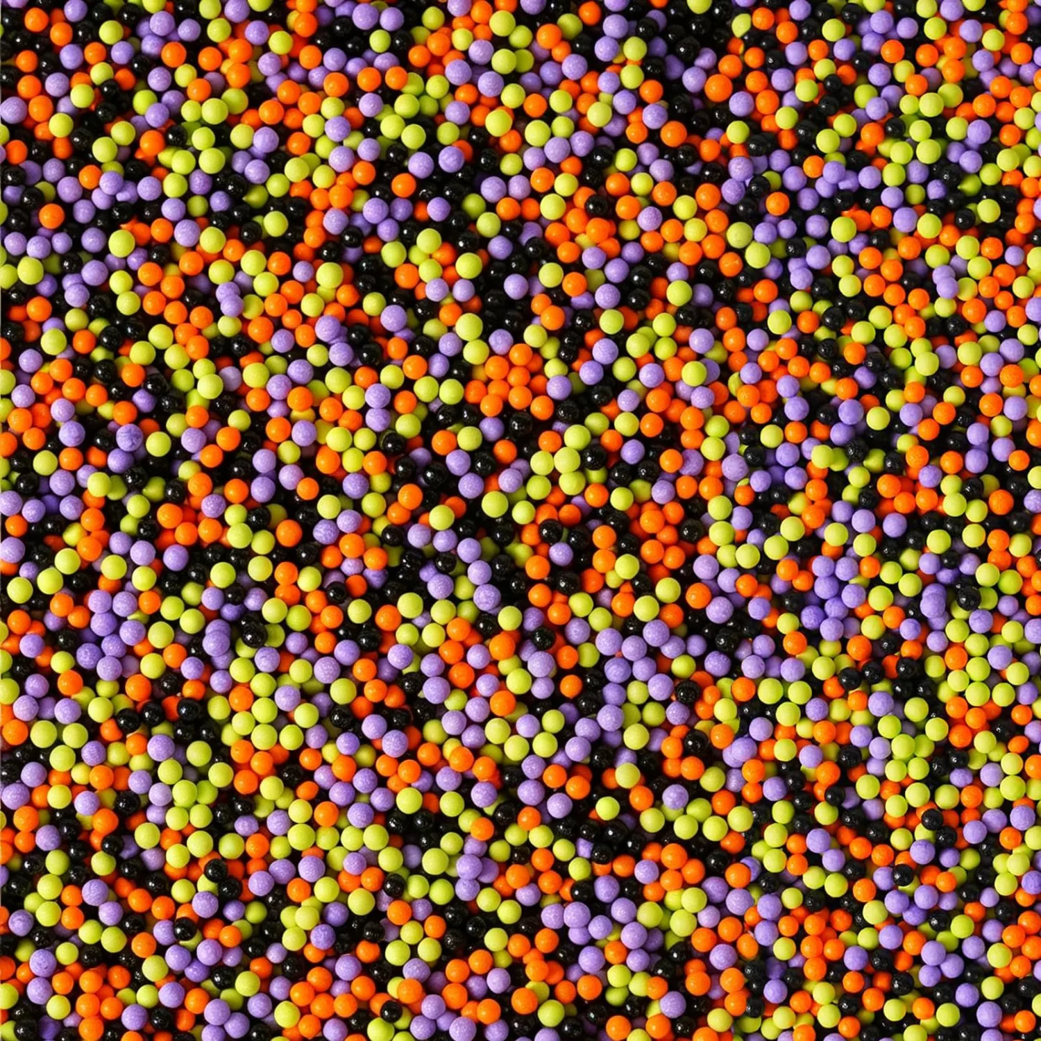 Halloween Nonpareils Sprinkles - 4.6oz Edible 2mm Pearl Sprinkles