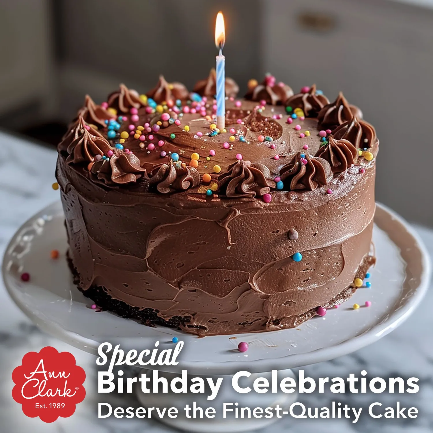 Ann Clark Chocolate Cake Mix, 19 oz