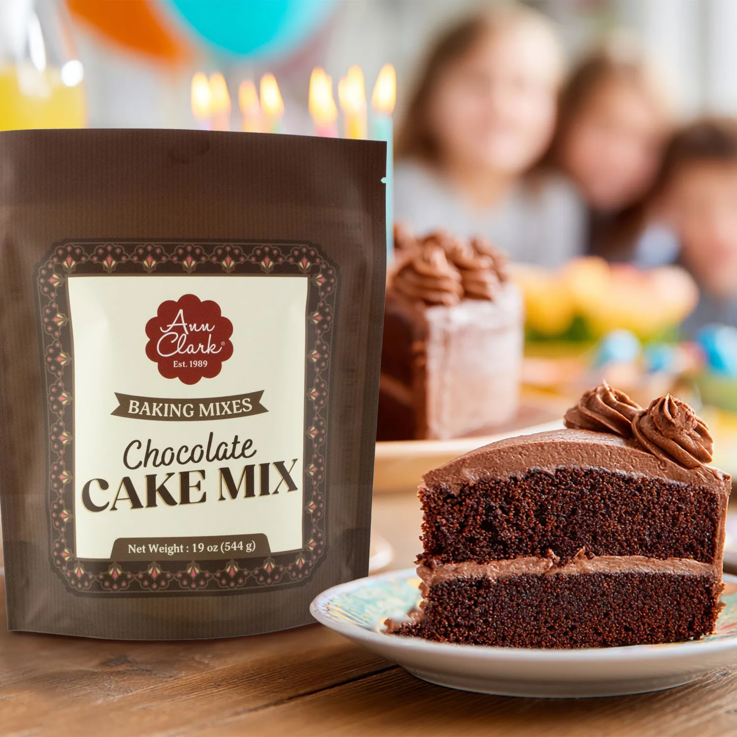 Ann Clark Chocolate Cake Mix, 19 oz