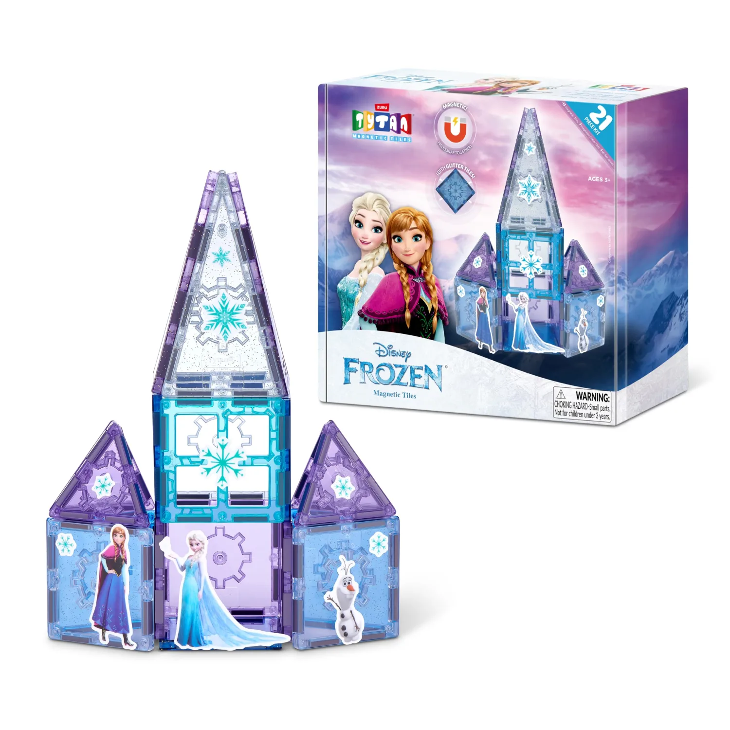 Tytan Disney Frozen Magnetic Tiles 21 Piece Playset S1