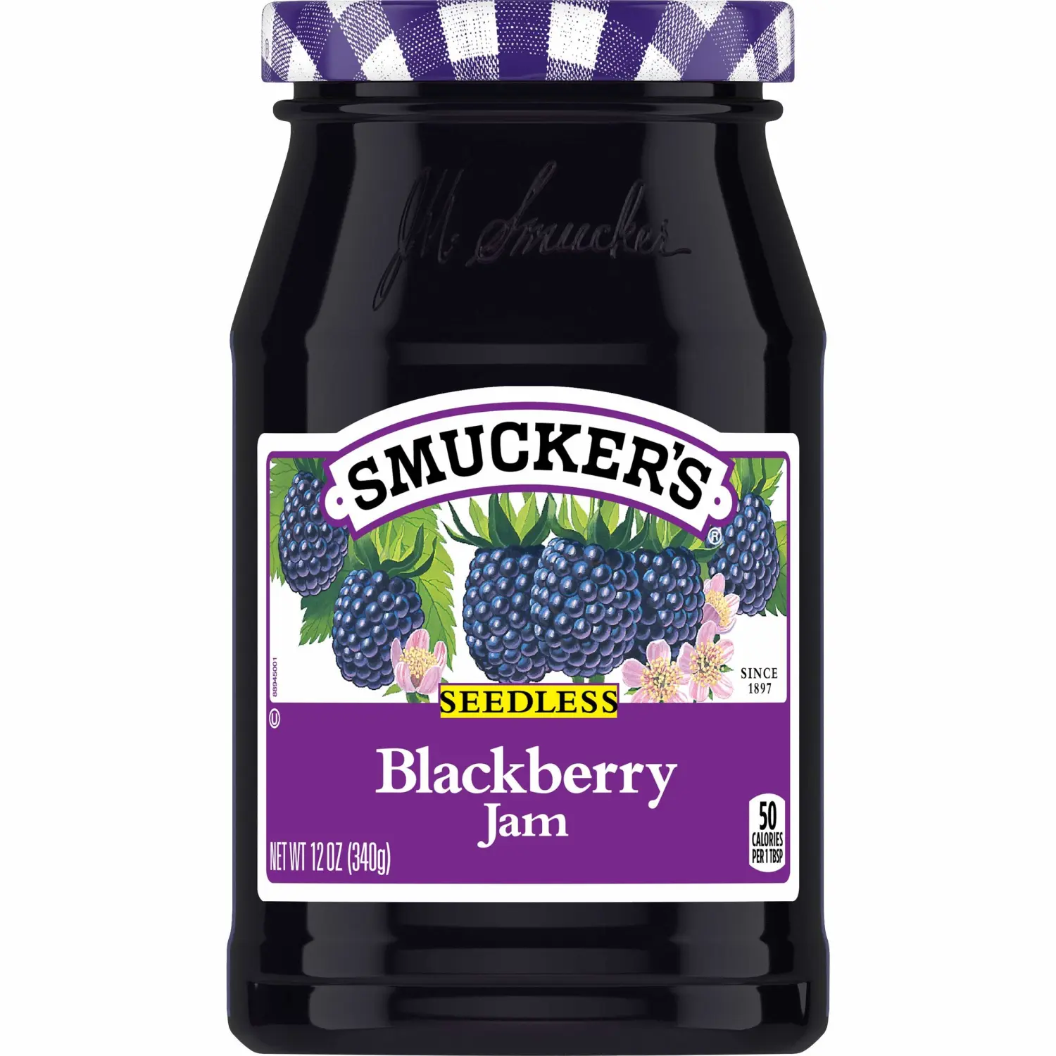 Smucker's Seedless Blackberry Jam, 12 Ounces