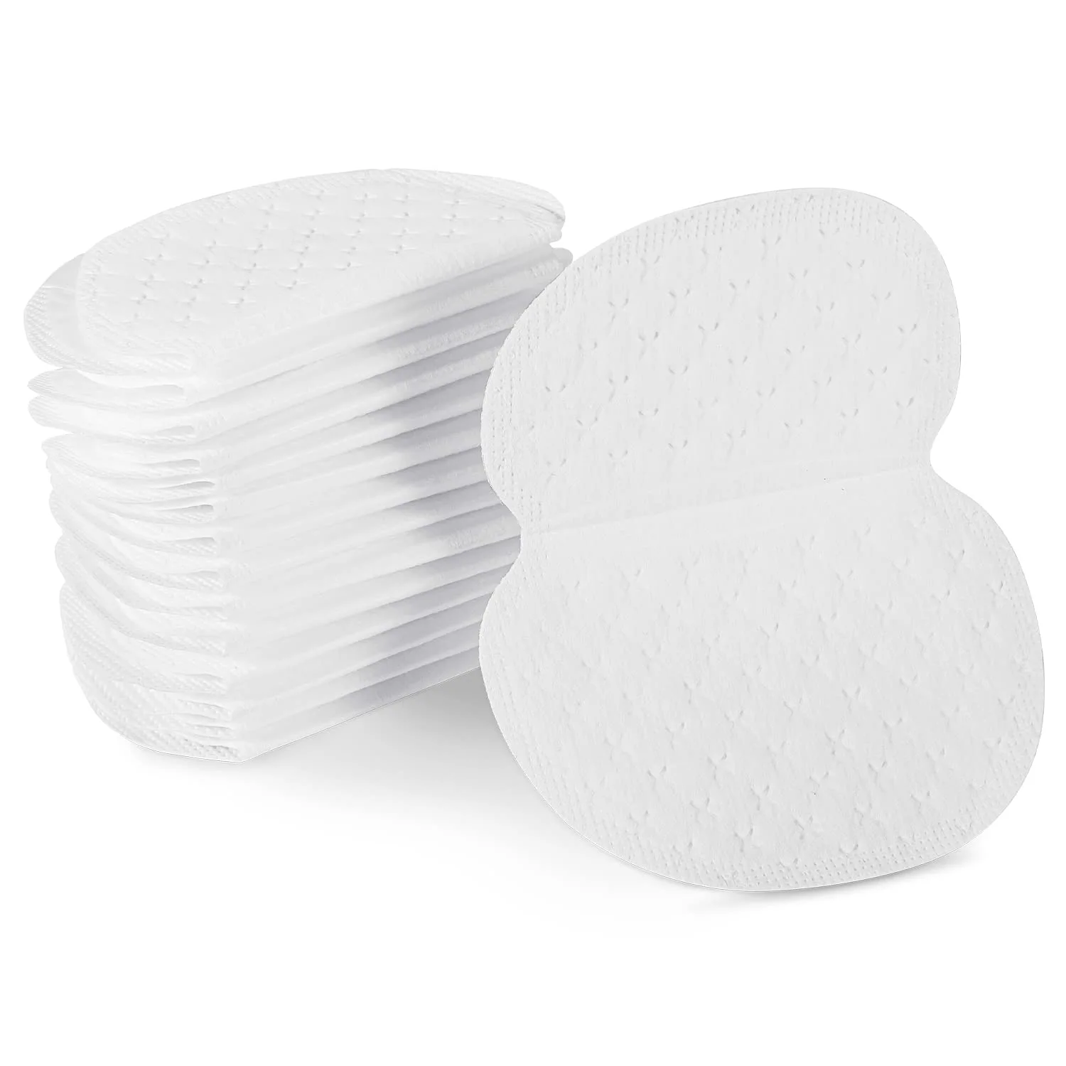 BESARME 50 Pcs Armpit Sweat Pads Disposable Underarm Sweat Pads