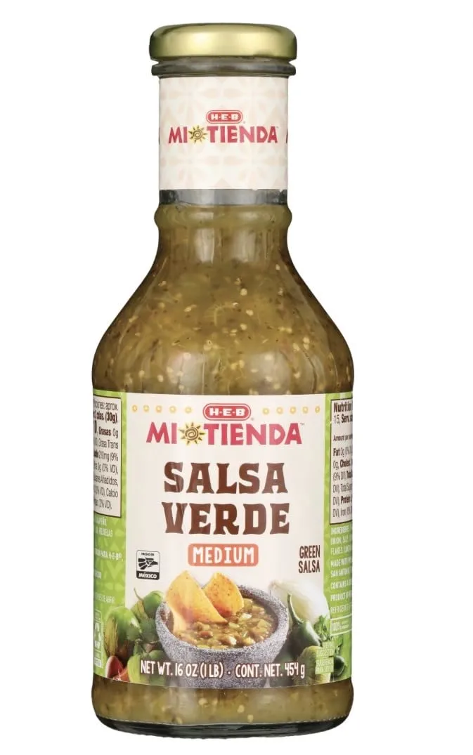 HEB Mi Tienda Salsa (Verde/Green Medium 16oz)