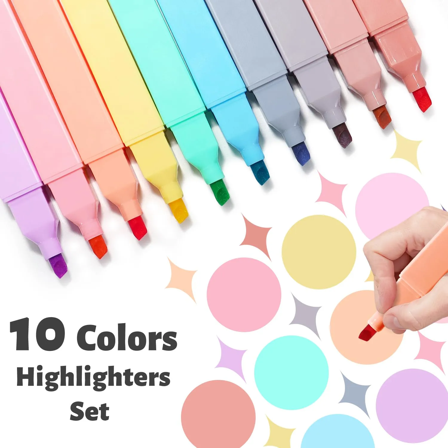 Bible Highlighters, Assorted Color, No Bleed School Supplie