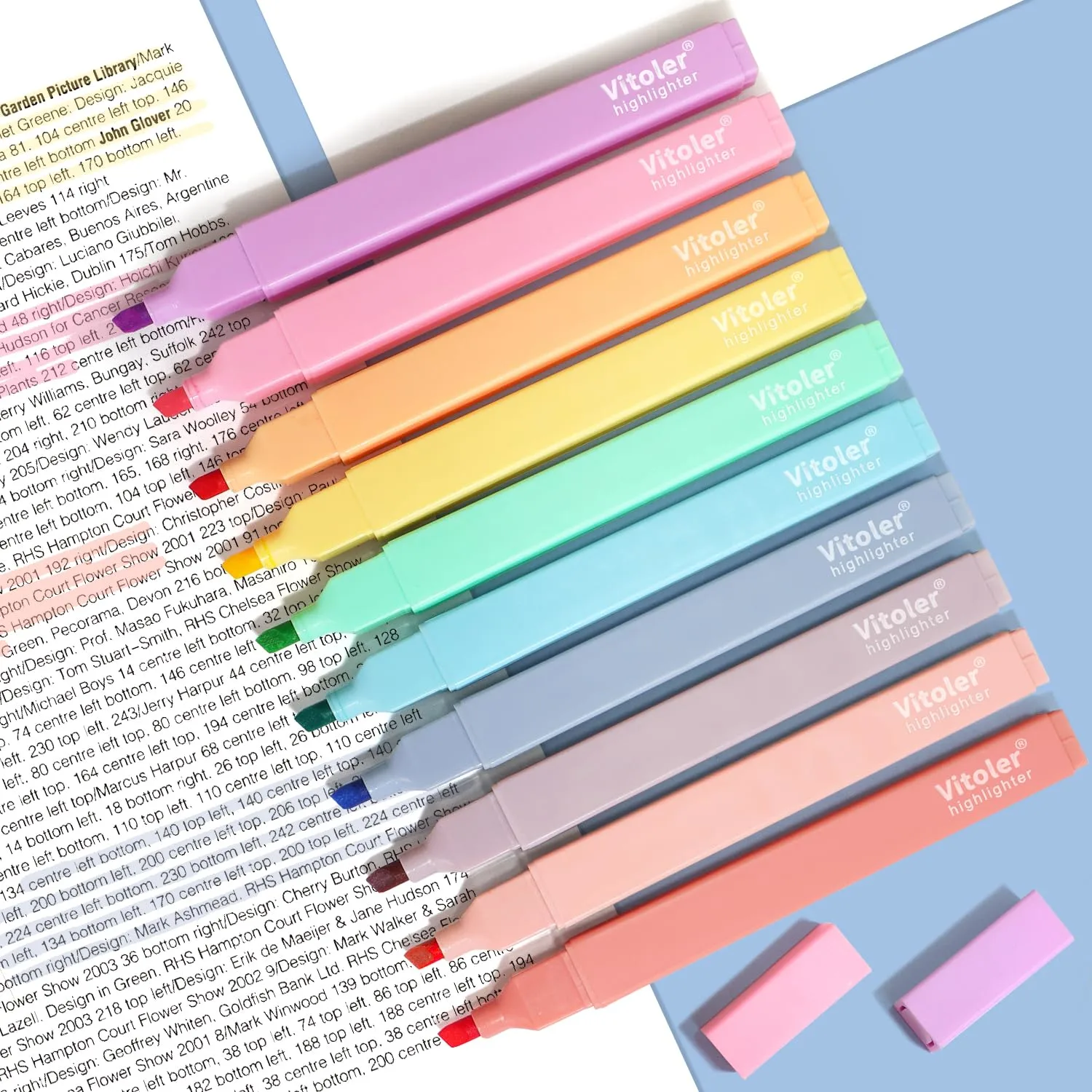 Bible Highlighters, Assorted Color, No Bleed School Supplie