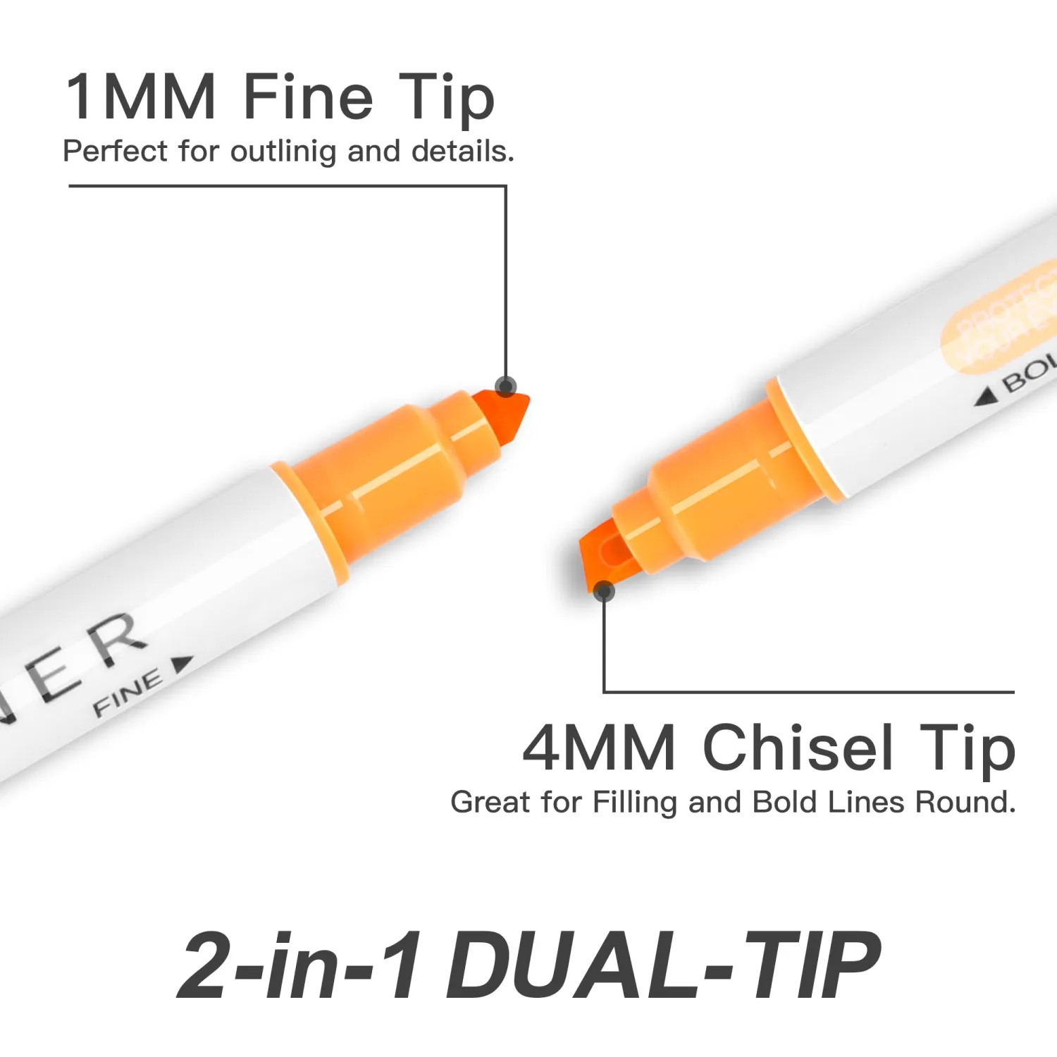 HANKU Highlighters Pastel Double Sided Chisel and Fine Tips Pastel Bible Highlighters No Bleed Through 12 Retro Colors Perfect for Bible Books, Journals, Drawings, and Underlining