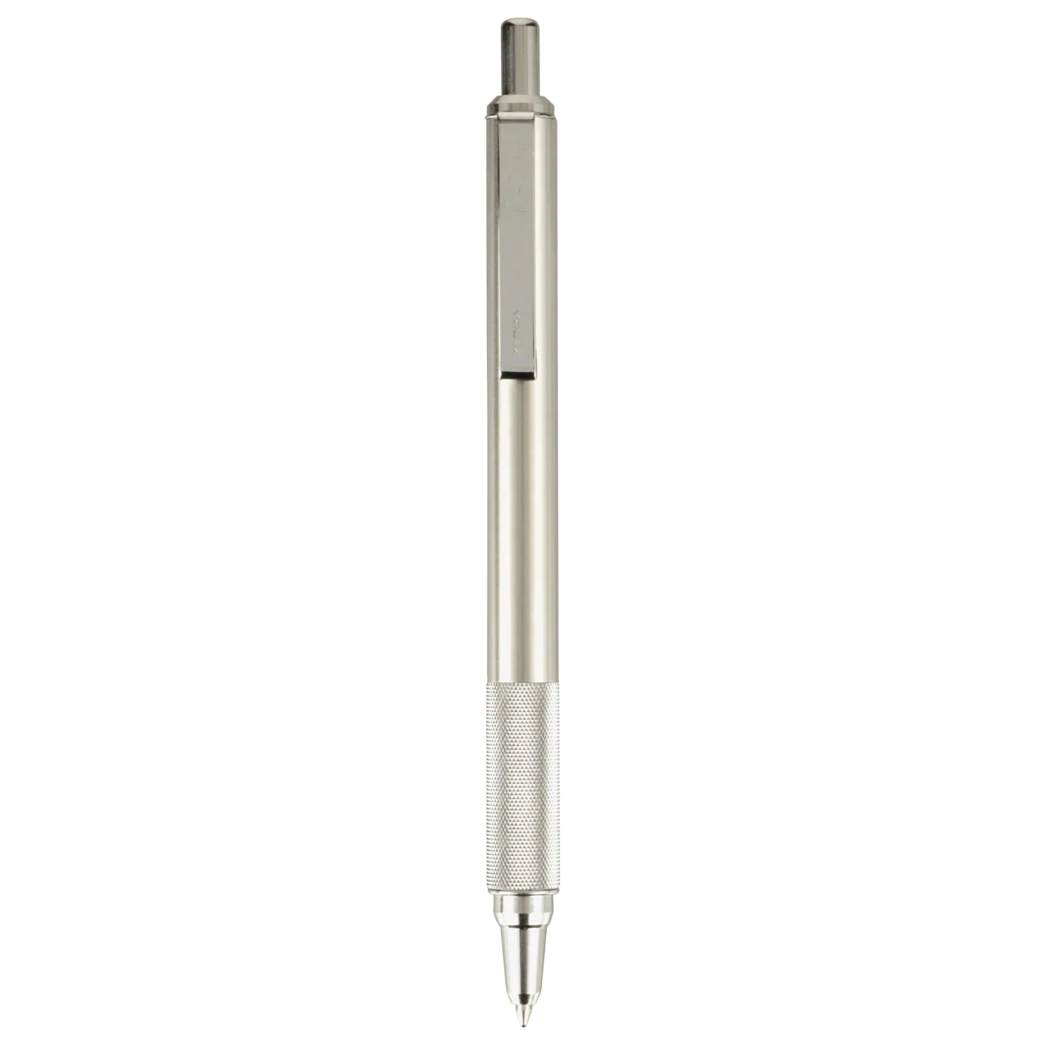 Zebra Pen STEEL F-701 Retractable Ballpoint Pen, Black Ink, 0.8mm, 1-Pack
