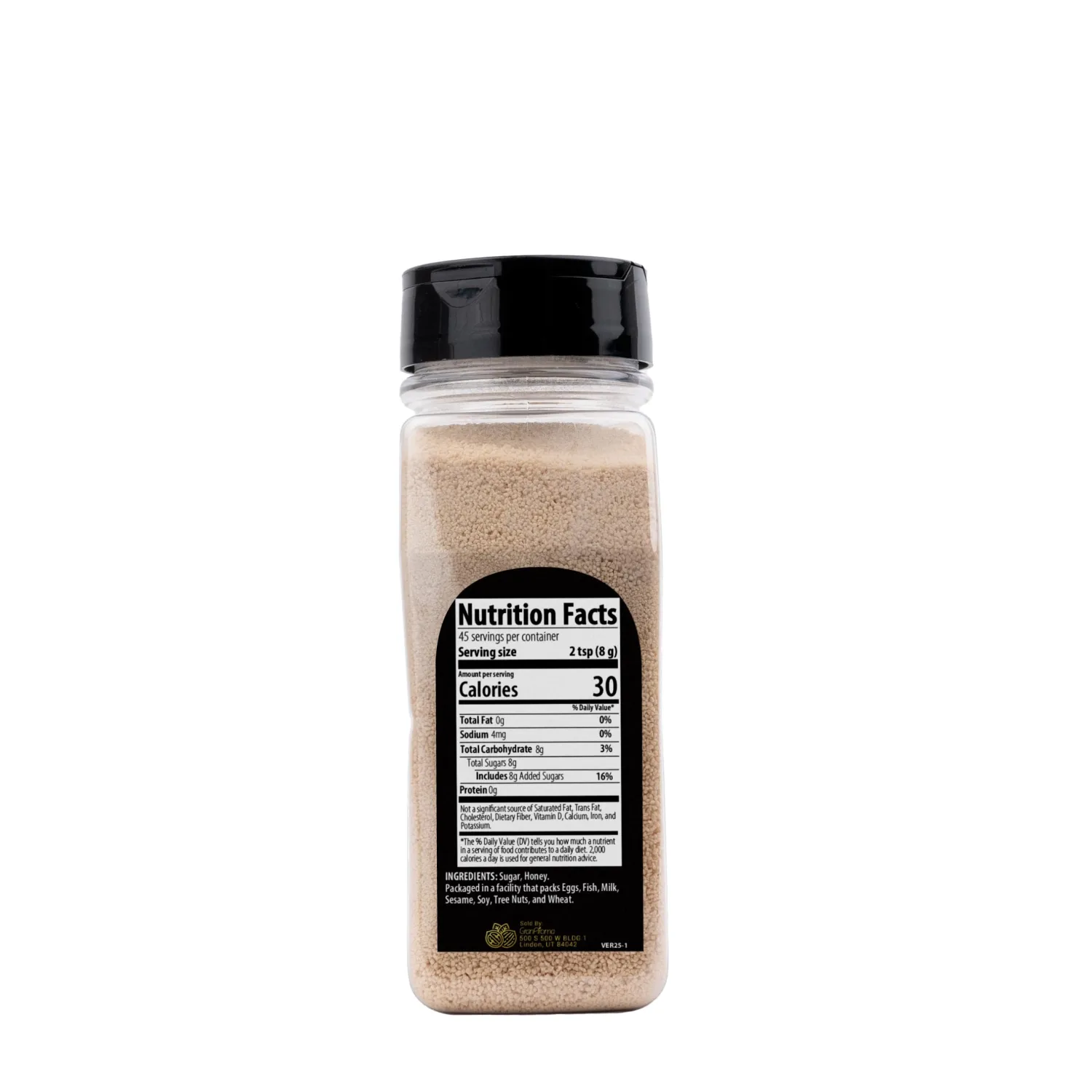 GranAroma, Granulated Honey, 12.8 Oz