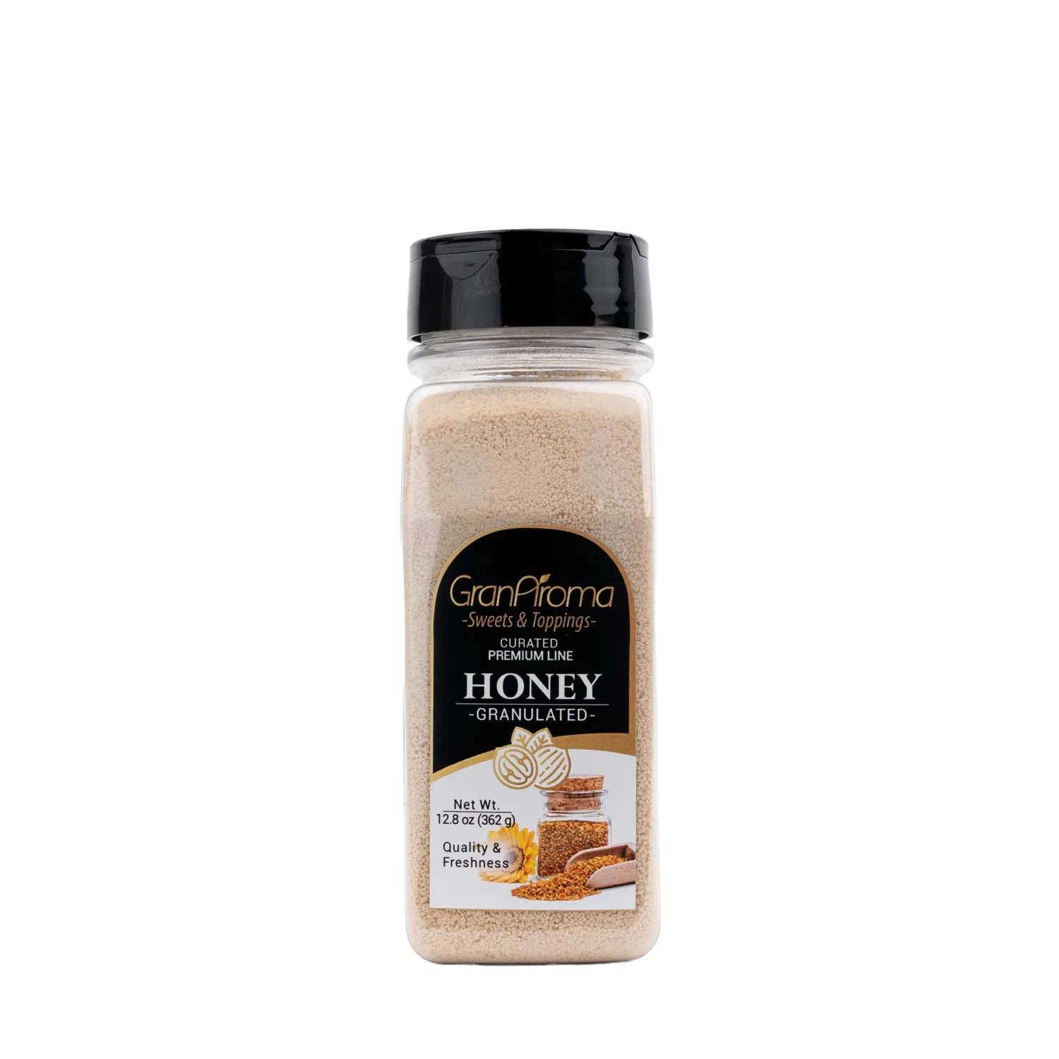 GranAroma, Granulated Honey, 12.8 Oz