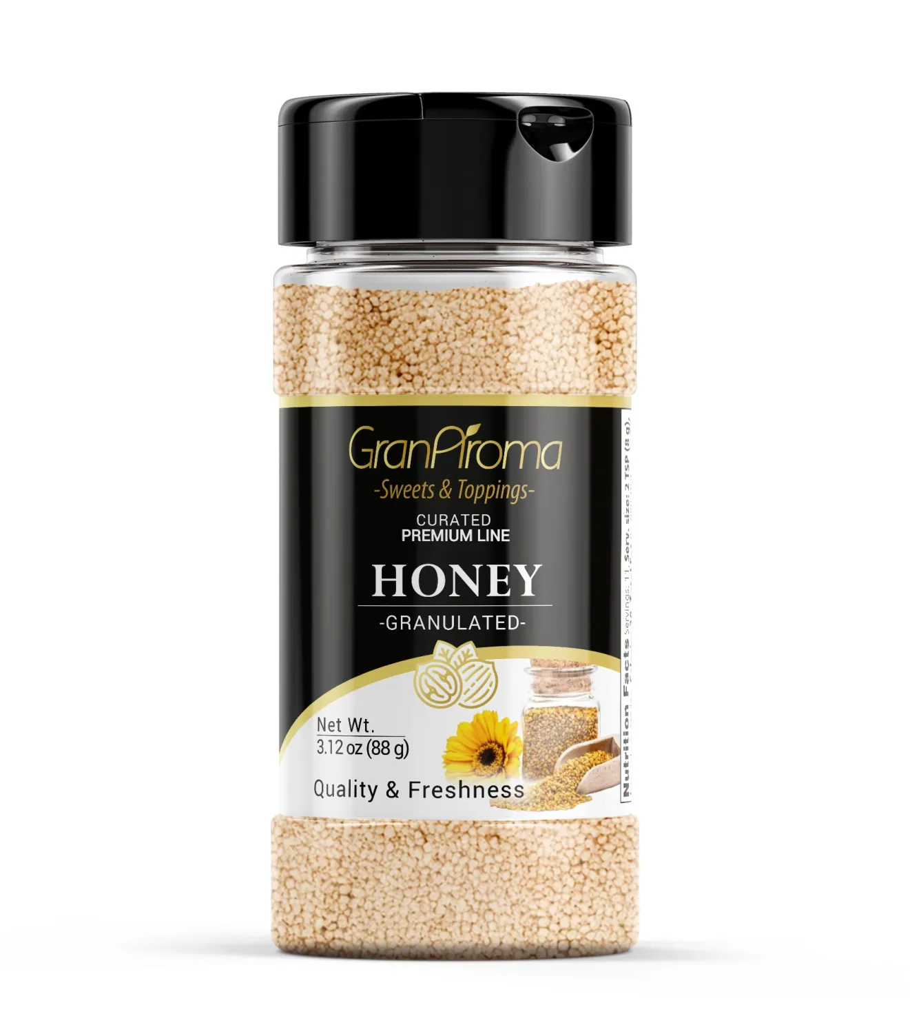 GranAroma, Granulated Honey, 3.12 Oz