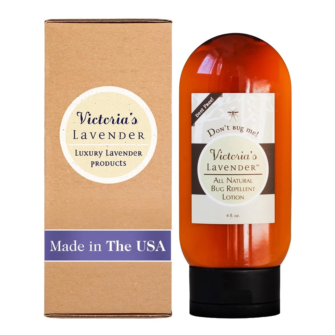 Victoria's Lavender Don’t Bug Me Moisturizing Body Lotion, 4oz