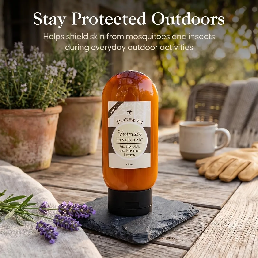 Victoria's Lavender Don’t Bug Me Moisturizing Body Lotion, 4oz