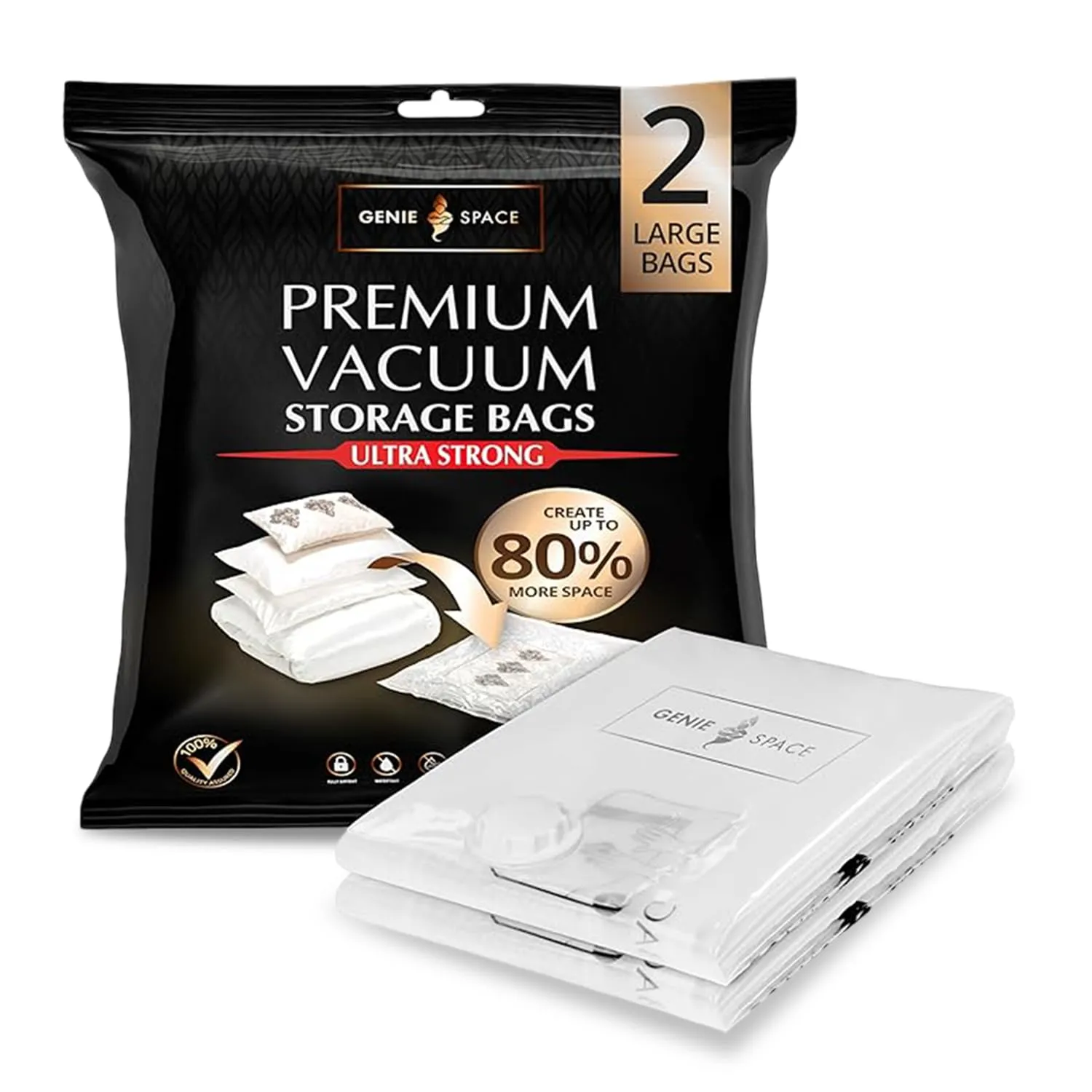 Genie Space - Premium Bags - Large - 2 Pack