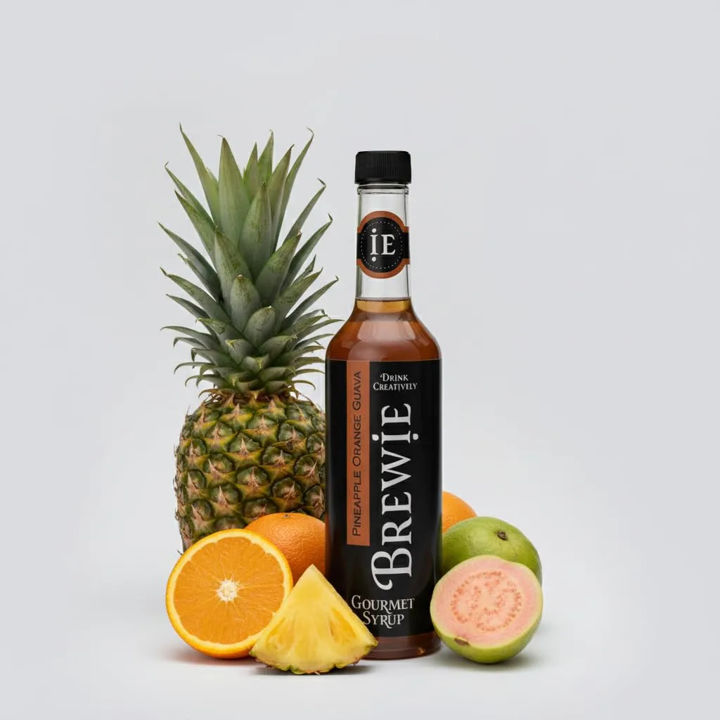 BREWIE POG Gourmet Syrup (Pint, 17 Servings)