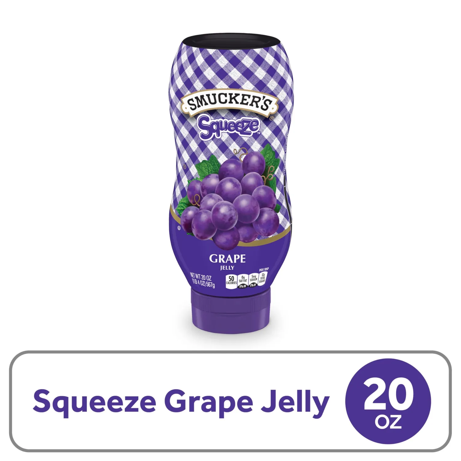Smucker's Squeeze Grape Jelly, 20 Ounces