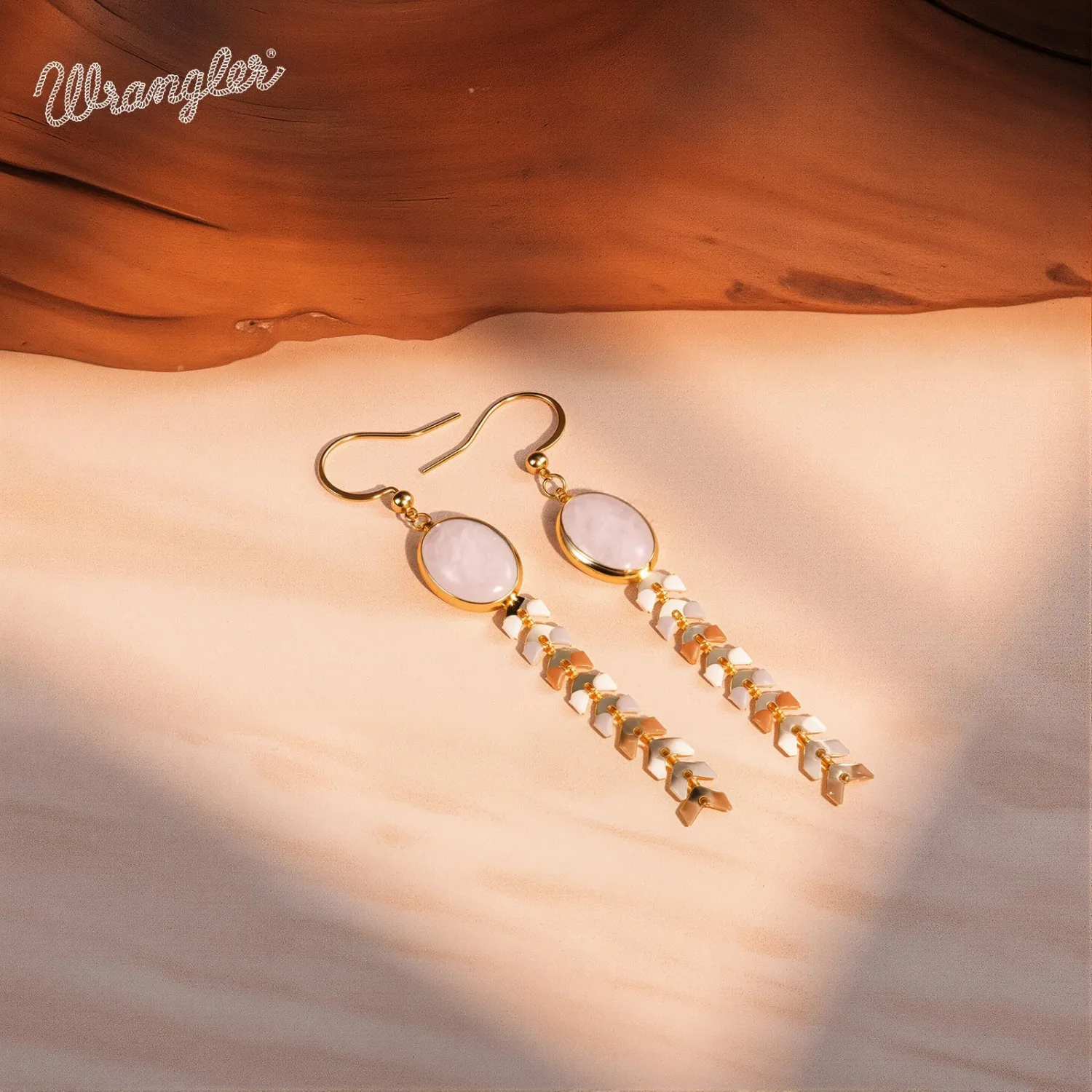 Montana West Wrangler Gold Western Dangle Drop Earrings for Women Boho