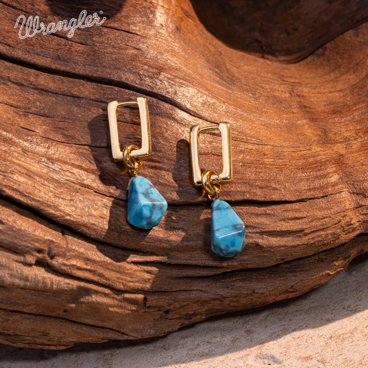 Montana West Wrangler Gold Western Dangle Drop Earrings for Women Boho